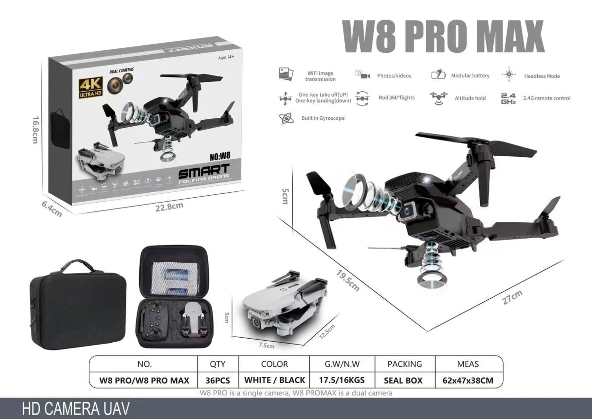 W8 MadDron 4k Pro Max + - Media - Italia
